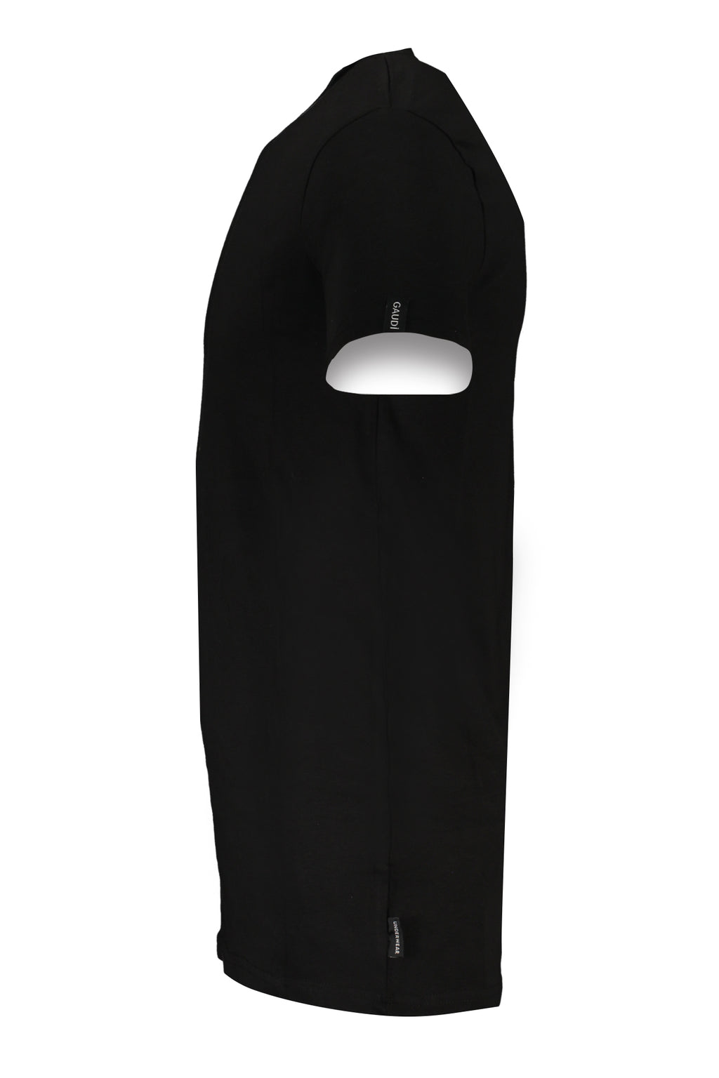 GAUDÌ HERREN-KURZARM-T-SHIRT SCHWARZ