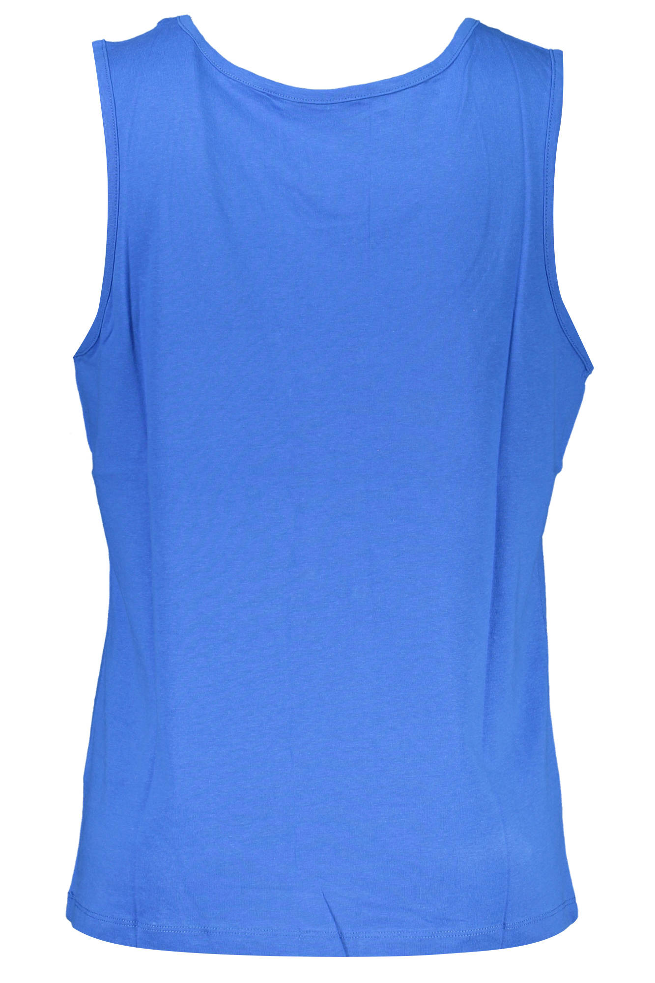 GIAN MARCO VENTURI Tanktop Herren – Blaues Baumwoll-Top für Sommer Blau