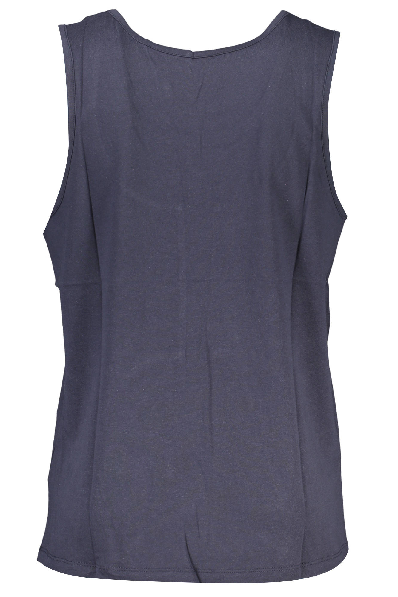 GIAN MARCO VENTURI Tanktop Herren – Blaues Baumwoll-Shirt für Sommer Blau