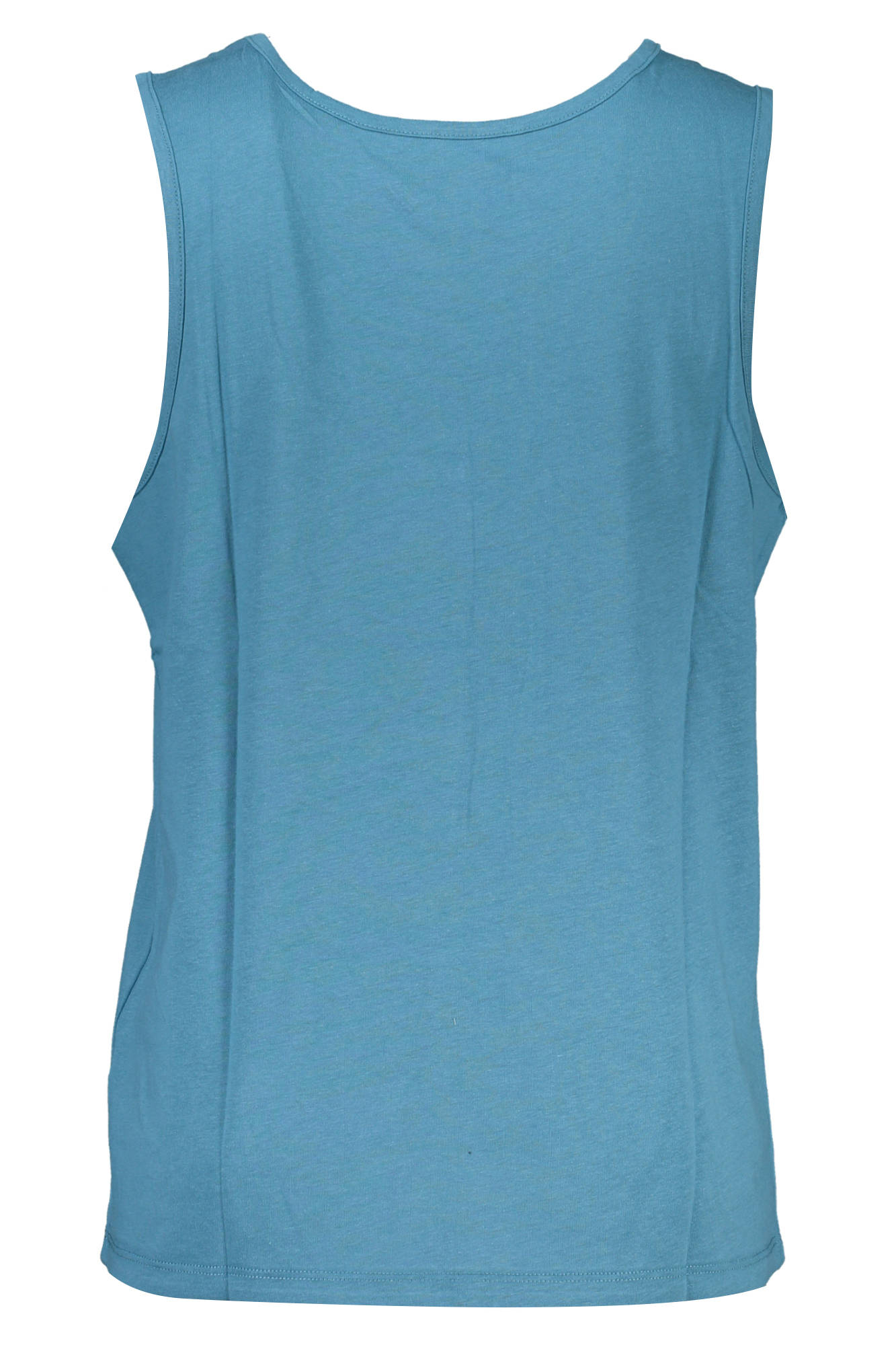 GIAN MARCO VENTURI Tanktop Herren – Blaues Baumwoll-Top für Sommer Blau