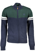 GIAN MARCO VENTURI BLAUER HERREN-CARDIGAN