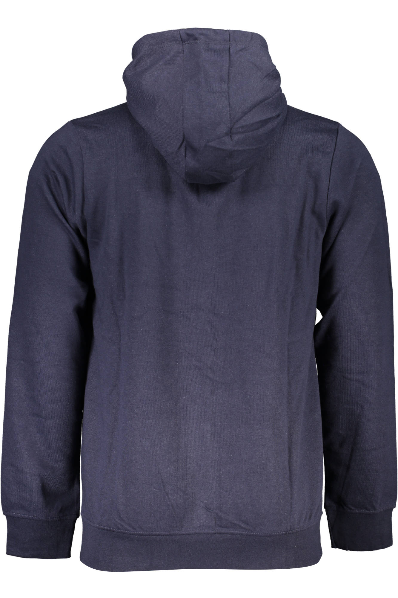 Gian Marco Venturi Sweatshirt Herren mit Reißverschluss – Blaues Kapuzen-Sweatshirt Zweitbild