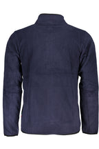 GIAN MARCO VENTURI HERREN-SWEATSHIRT MIT BLAUEM ZIP