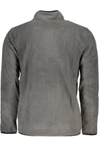 GIAN MARCO VENTURI HERREN-SWEATSHIRT MIT GRAUEM ZIP