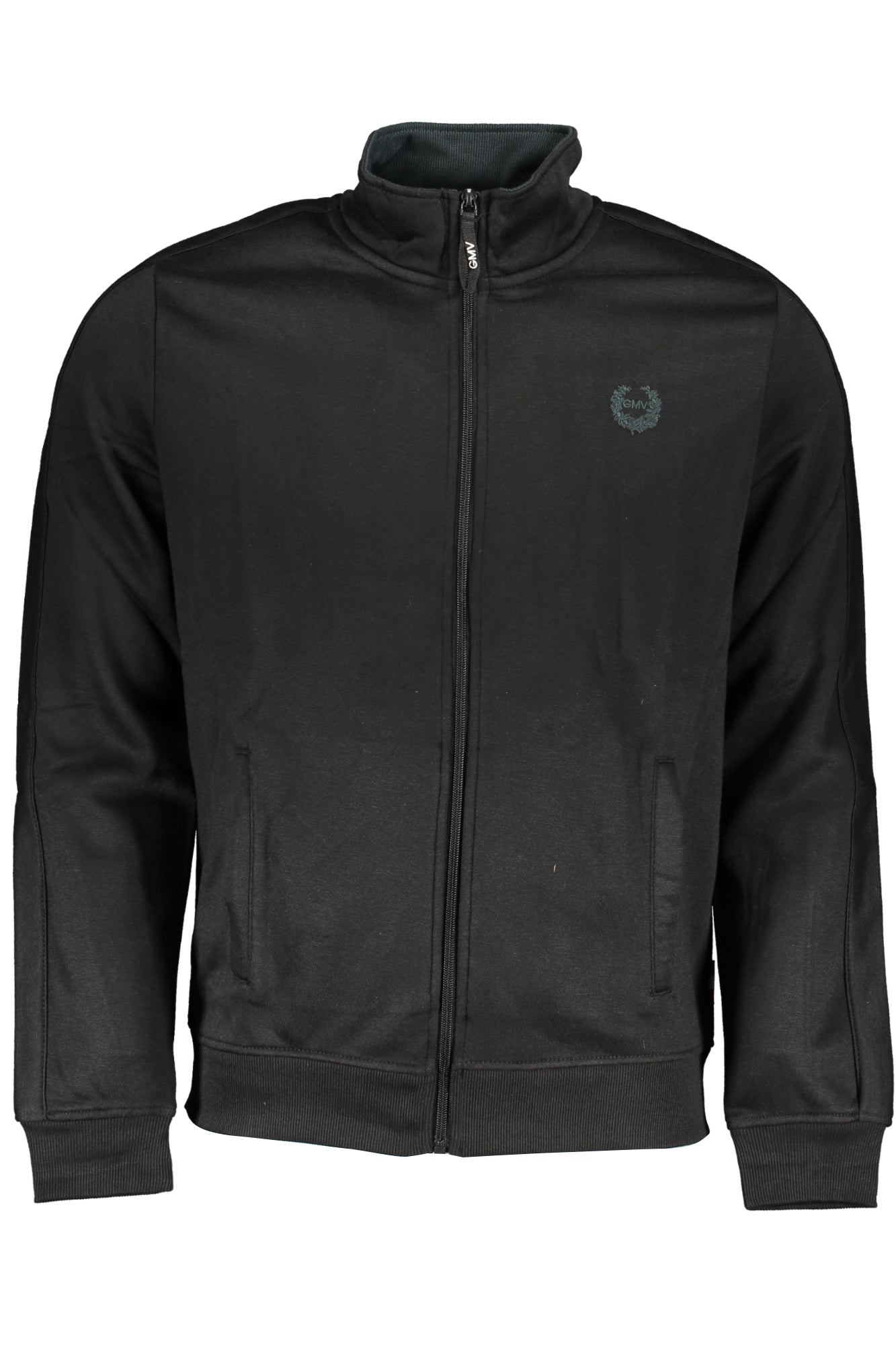GIAN MARCO VENTURI Herren Sweatshirt – Langarm, mit Taschen Schwarz
