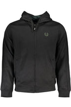 GIAN MARCO VENTURI HERREN-SWEATSHIRT MIT SCHWARZEM ZIP