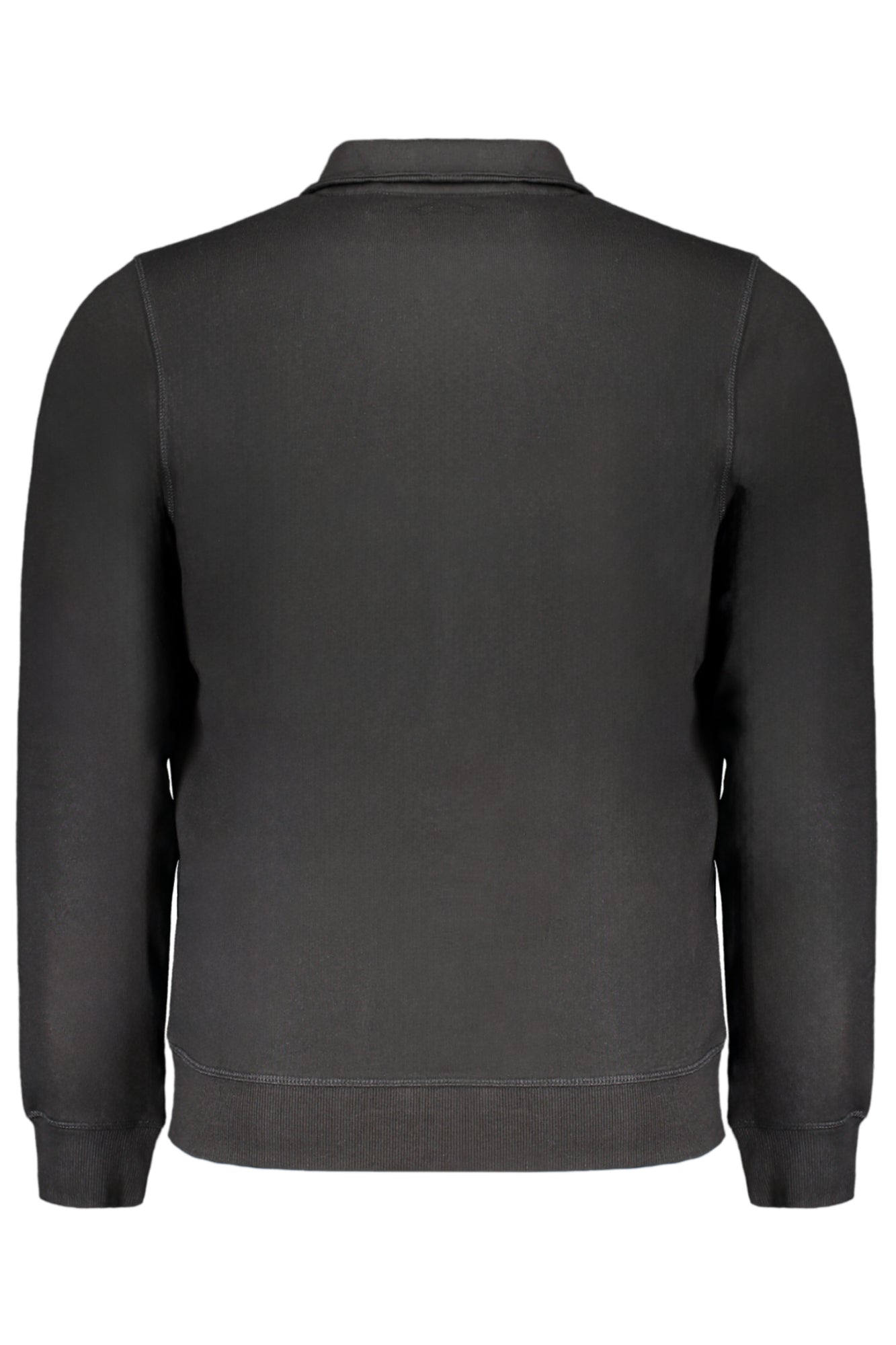 GIAN MARCO VENTURI Herren Sweatshirt – Langarm, mit Taschen Schwarz