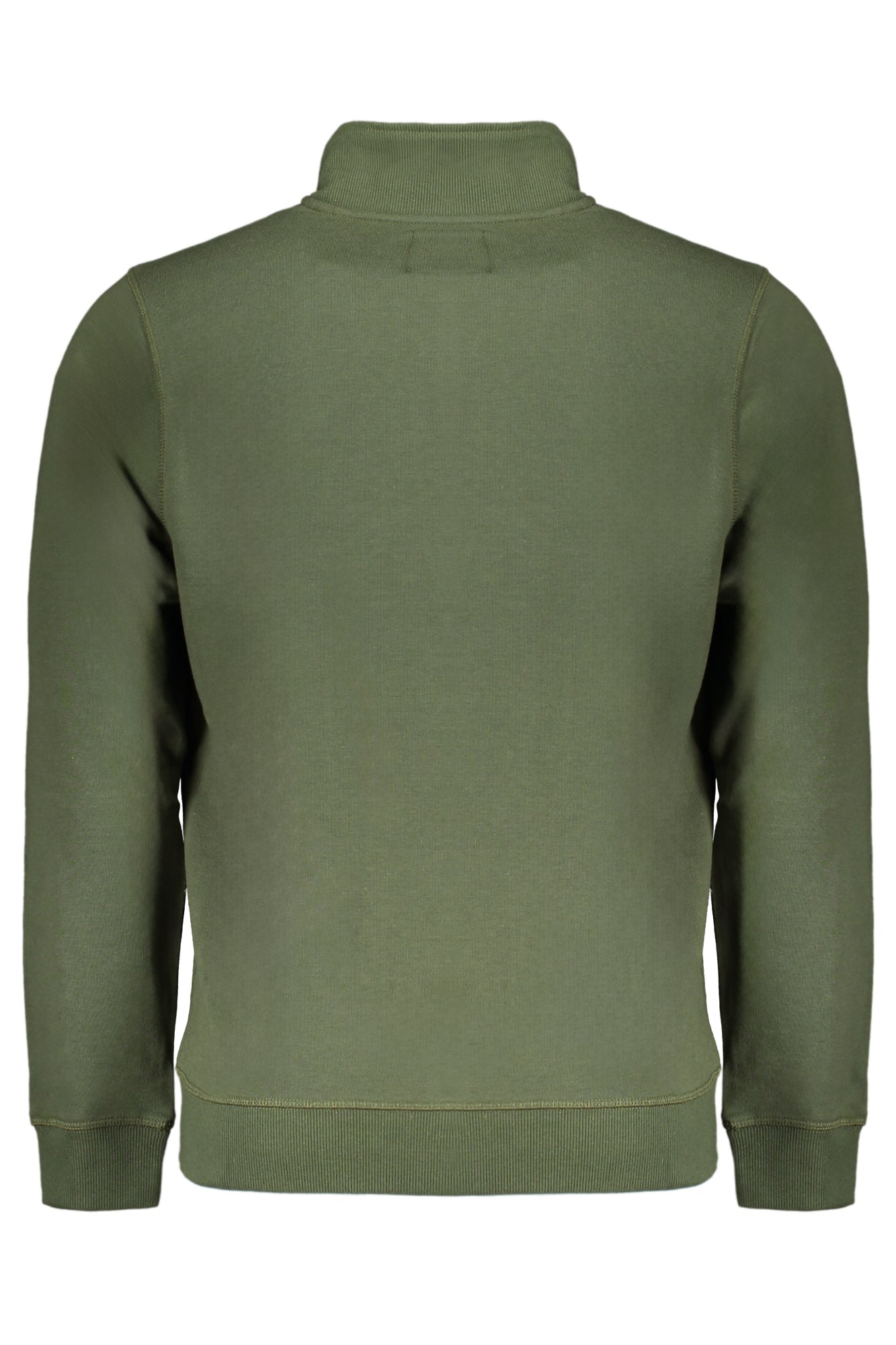 GIAN MARCO VENTURI Herren Sweatshirt – Langarm, mit Taschen Grün