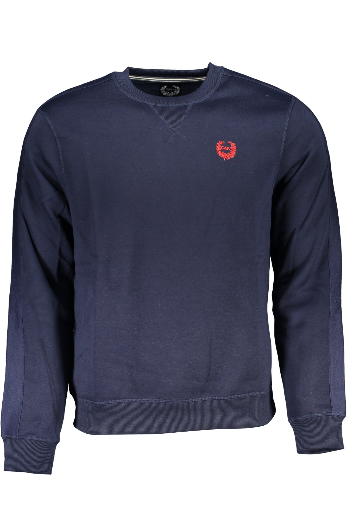 GIAN MARCO VENTURI Sweatshirt Herren mit Reißverschluss – Fleece-Qualität für Herbst/Winter Blau