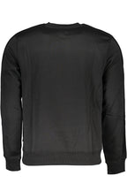 GIAN MARCO VENTURI SCHWARZES HERREN-SWEATSHIRT MIT REISSVERSCHLUSS