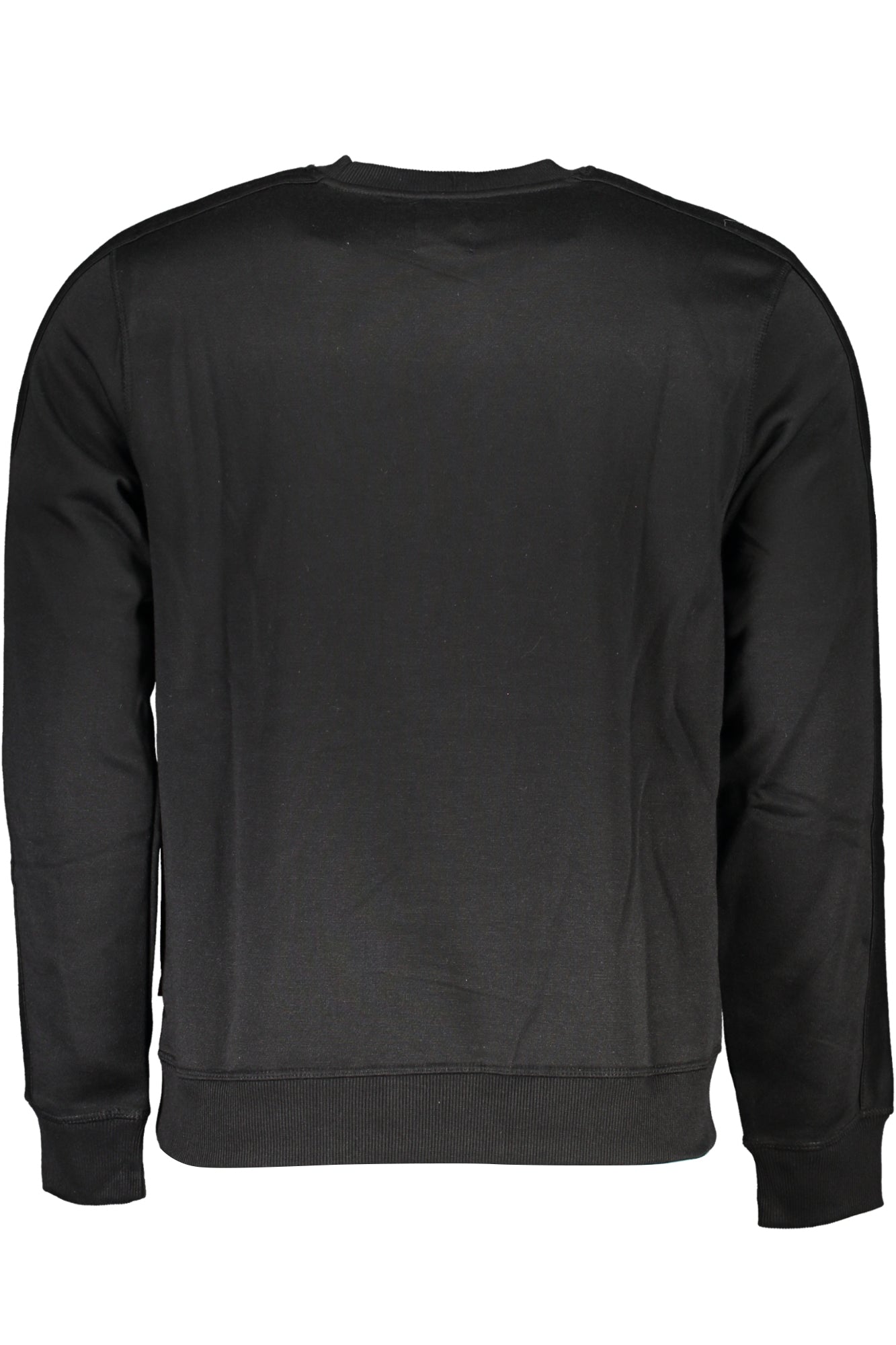 GIAN MARCO VENTURI SCHWARZES HERREN-SWEATSHIRT MIT REISSVERSCHLUSS