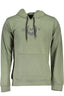 Gian Marco Venturi Sweatshirt Herren Grün – Kapuzenpullover aus Baumwolle für Freizeit Grün