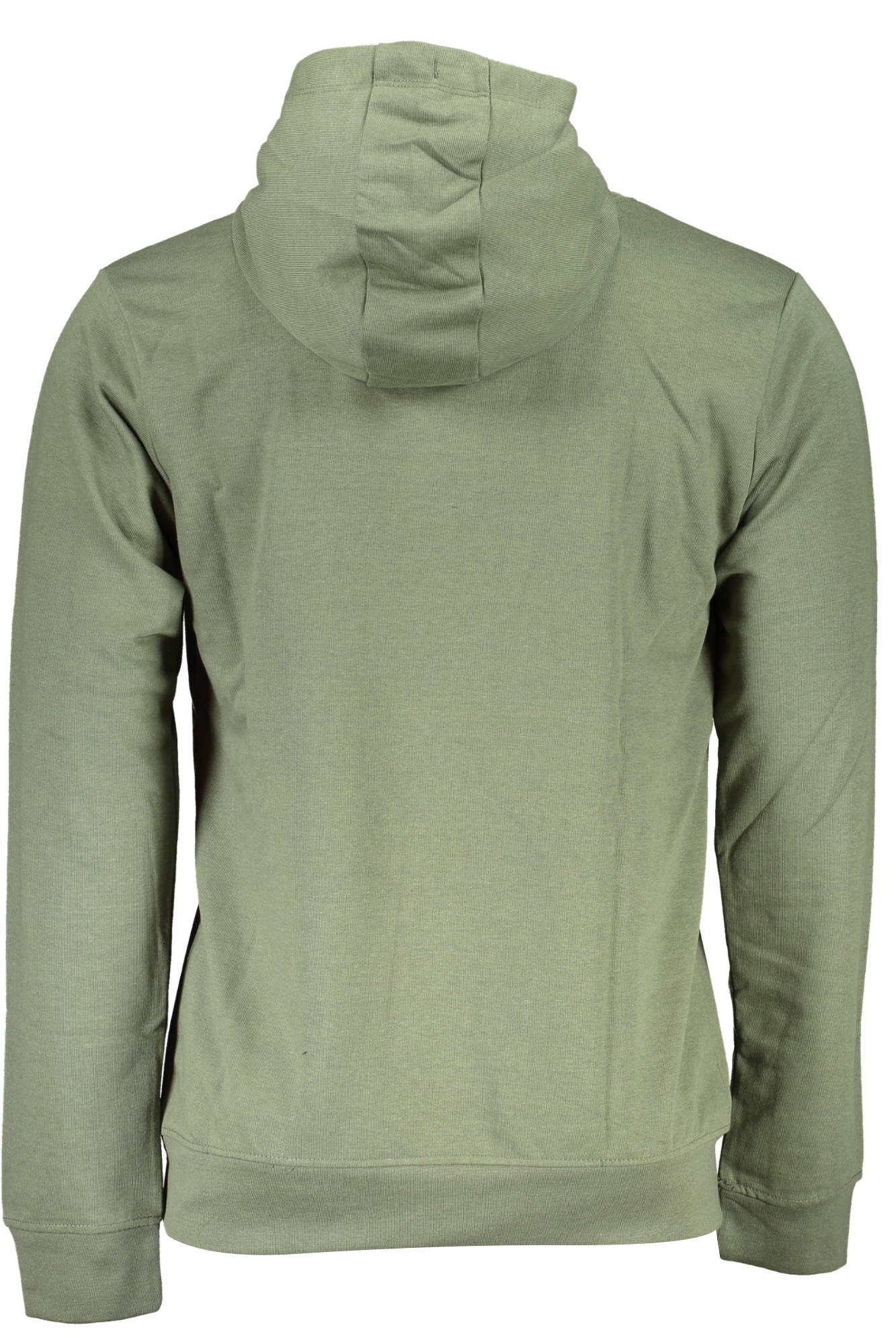 Gian Marco Venturi Sweatshirt Herren Grün – Kapuzenpullover aus Baumwolle für Freizeit Zweitbild