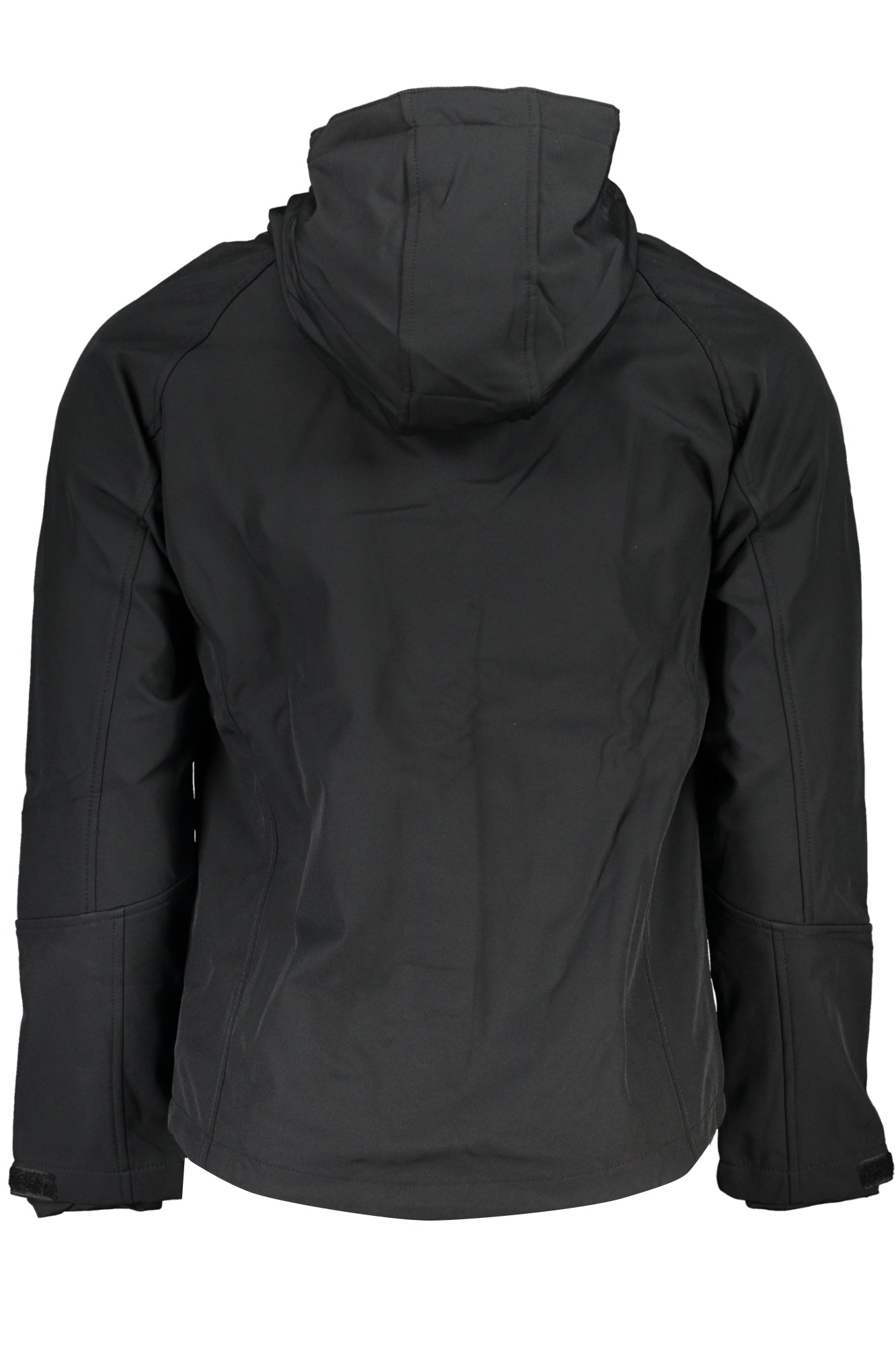 GIAN MARCO VENTURI Herren-Sportjacke Schwarz – Leichte Softshell-Jacke mit Kapuze Schwarz