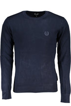GIAN MARCO VENTURI HERREN-PULLOVER BLAU