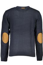 GIAN MARCO VENTURI HERREN-PULLOVER BLAU