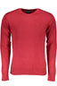 GIAN MARCO VENTURI HERREN-PULLOVER ROT