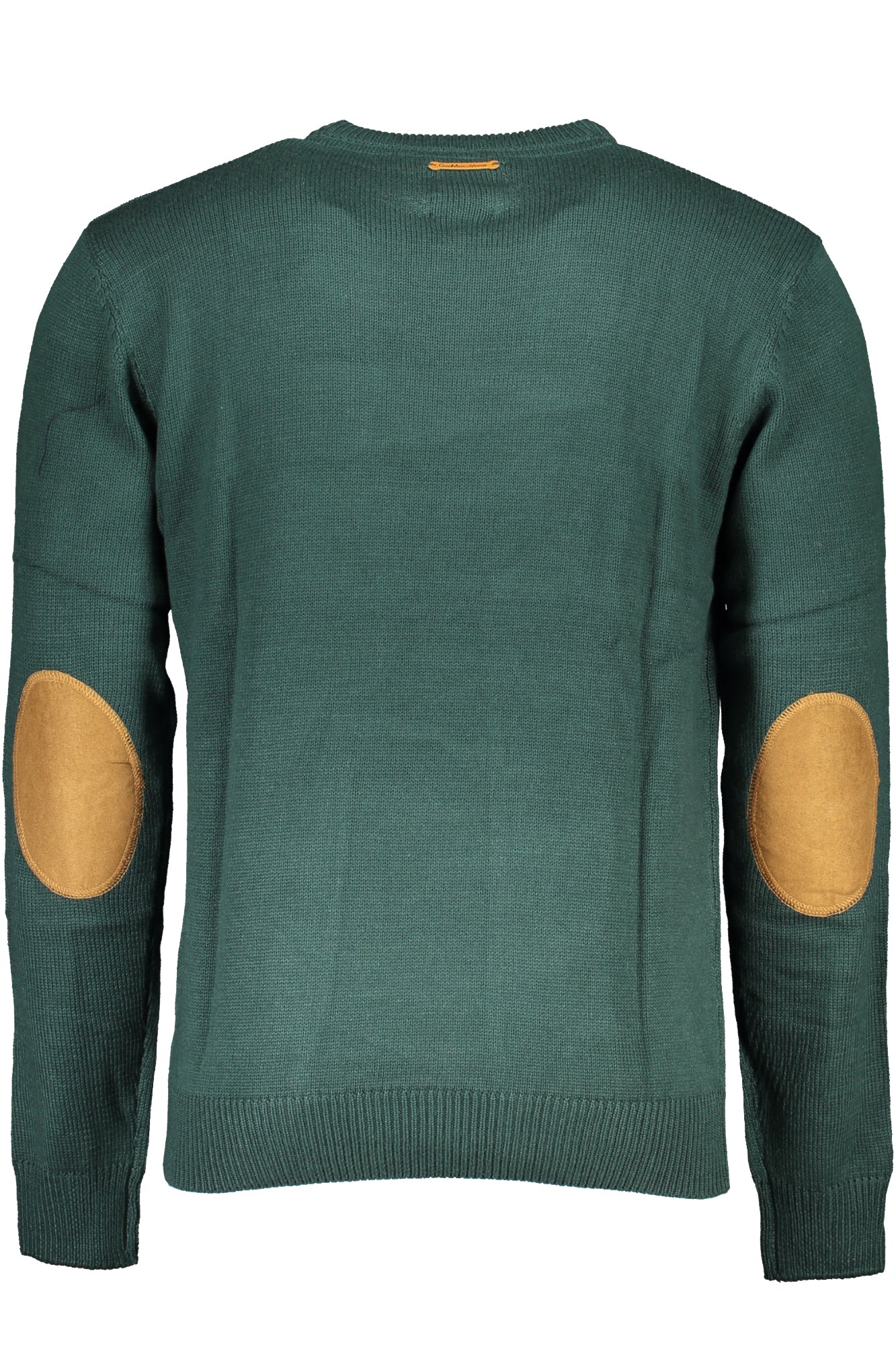 Gian Marco Venturi Pullover Herren – Grüner Langarm-Pullover mit Stickerei Grün