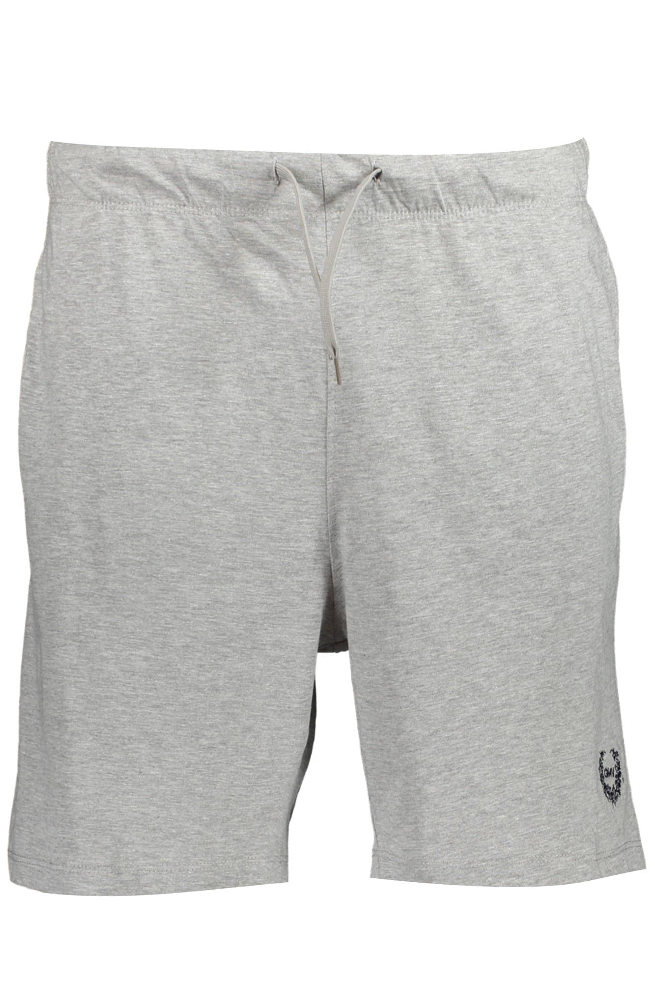 GIAN MARCO VENTURI Herren-Shorts Grau – Sportliche Jogginghose mit elastischem Bund Grau