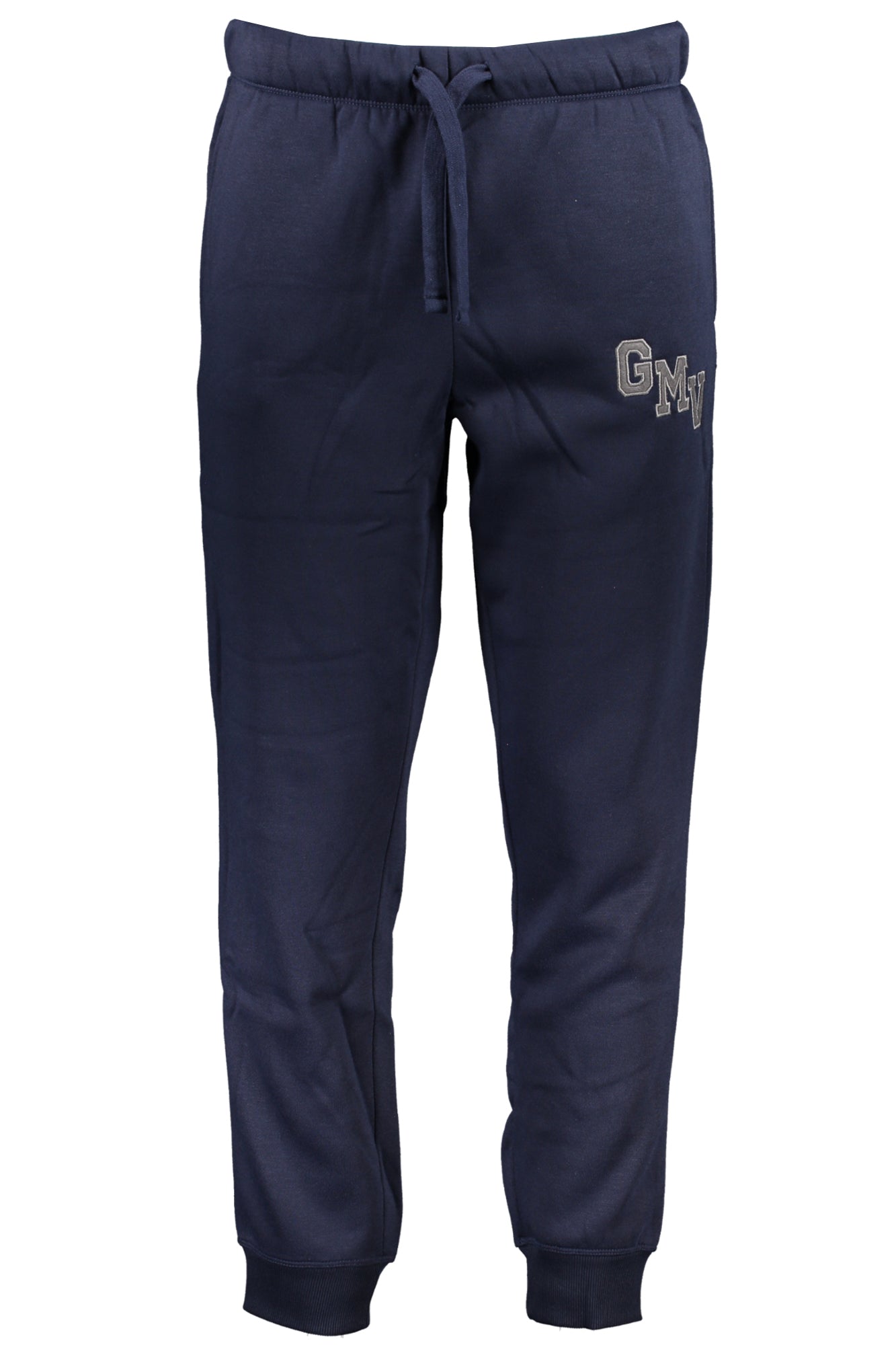 GIAN MARCO VENTURI Jogginghose Herren – Blaue Fleece-Hose mit elastischem Bund Blau Hauptbild