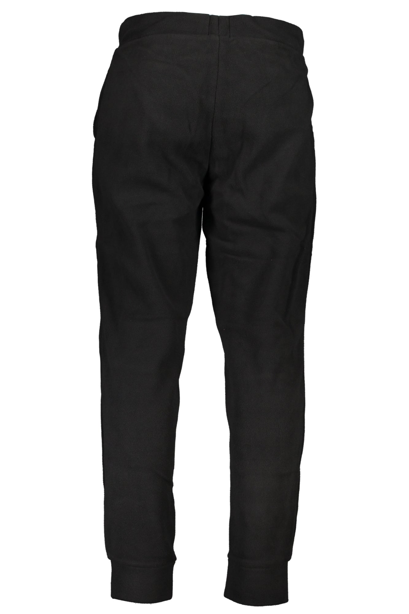 GIAN MARCO VENTURI Jogginghose Herren – Schwarze Fleece-Hose mit elastischer Taille Schwarz