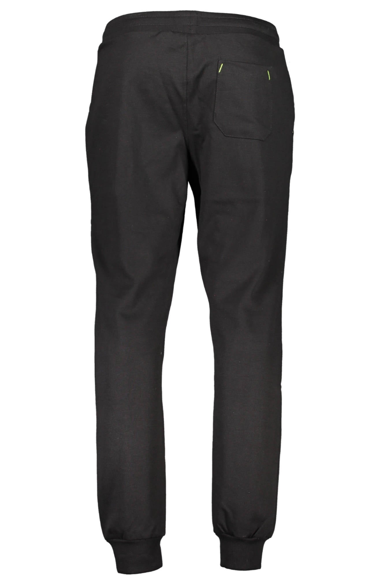 GIAN MARCO VENTURI Men's Jogging Pants – Black Sports Pants with Elastic Waistband Secondary image
