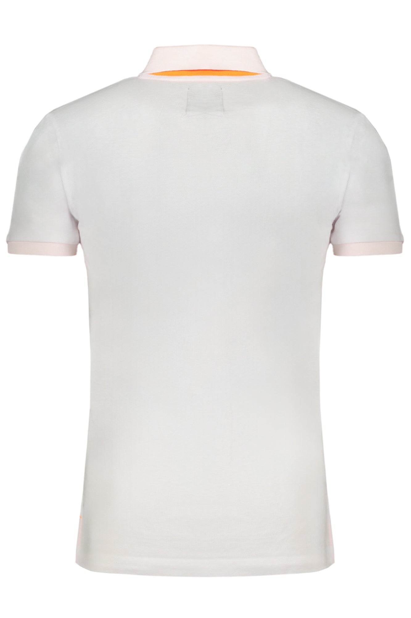 GIAN MARCO VENTURI Poloshirt Herren – Kurzärmliges Polohemd in Blau mit Logo-Stickerei Weiß