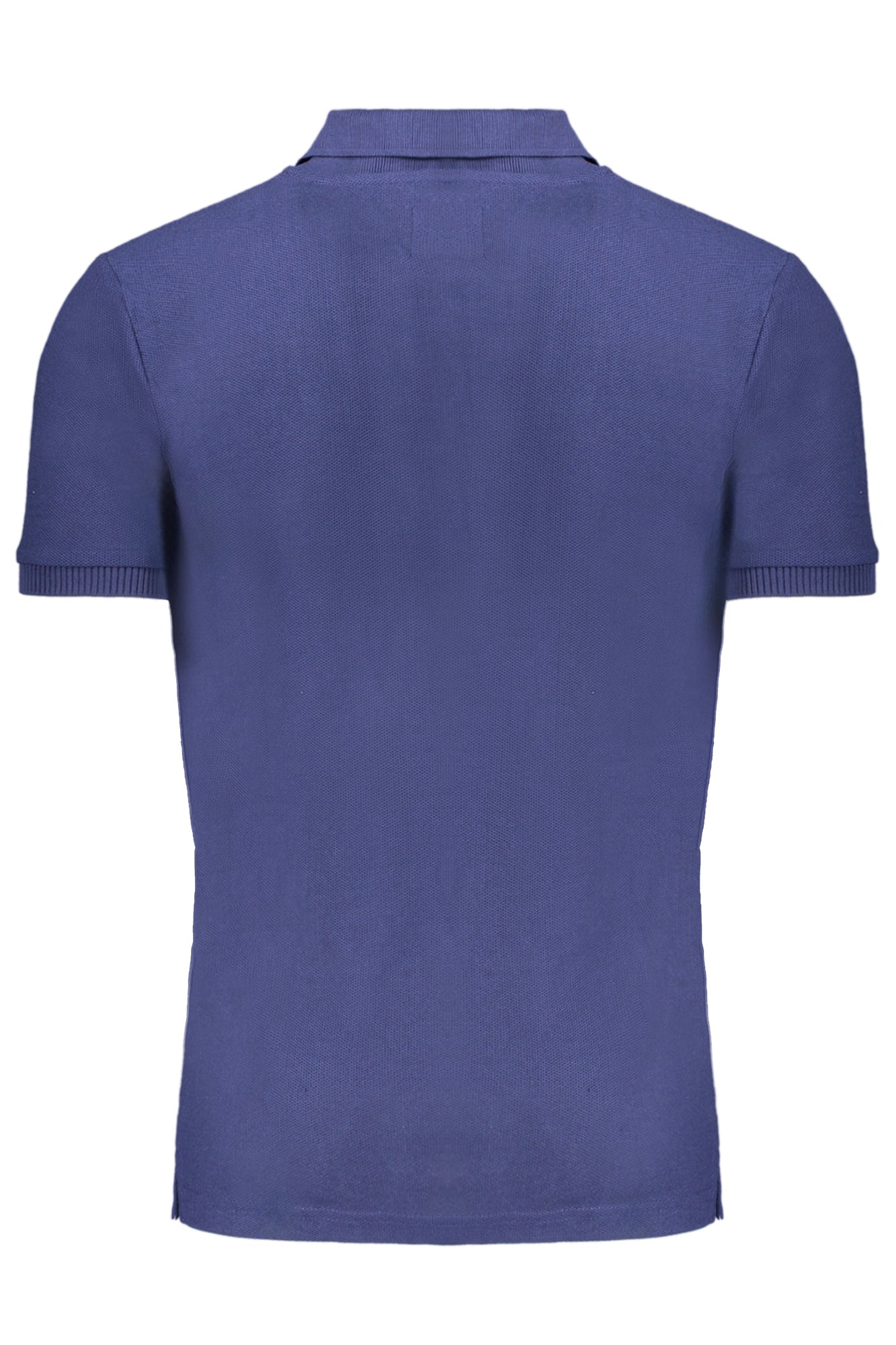 GIAN MARCO VENTURI Poloshirt Herren – Kurzärmliges Polohemd Blau für Sommer Blau