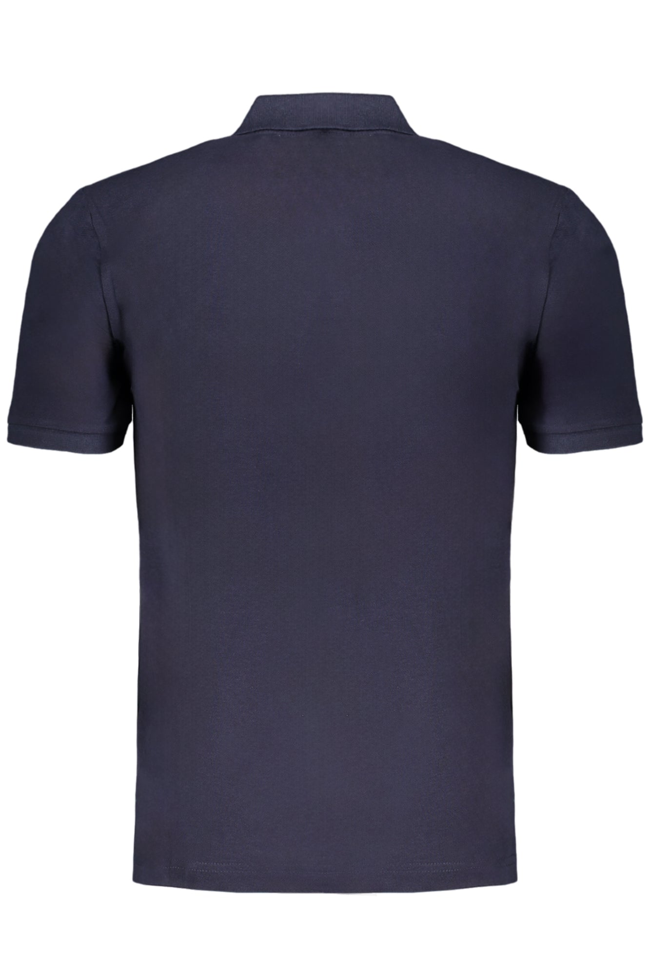 GIAN MARCO VENTURI Poloshirt Herren Kurzarm – Blaues Polohemd aus Baumwolle Blau