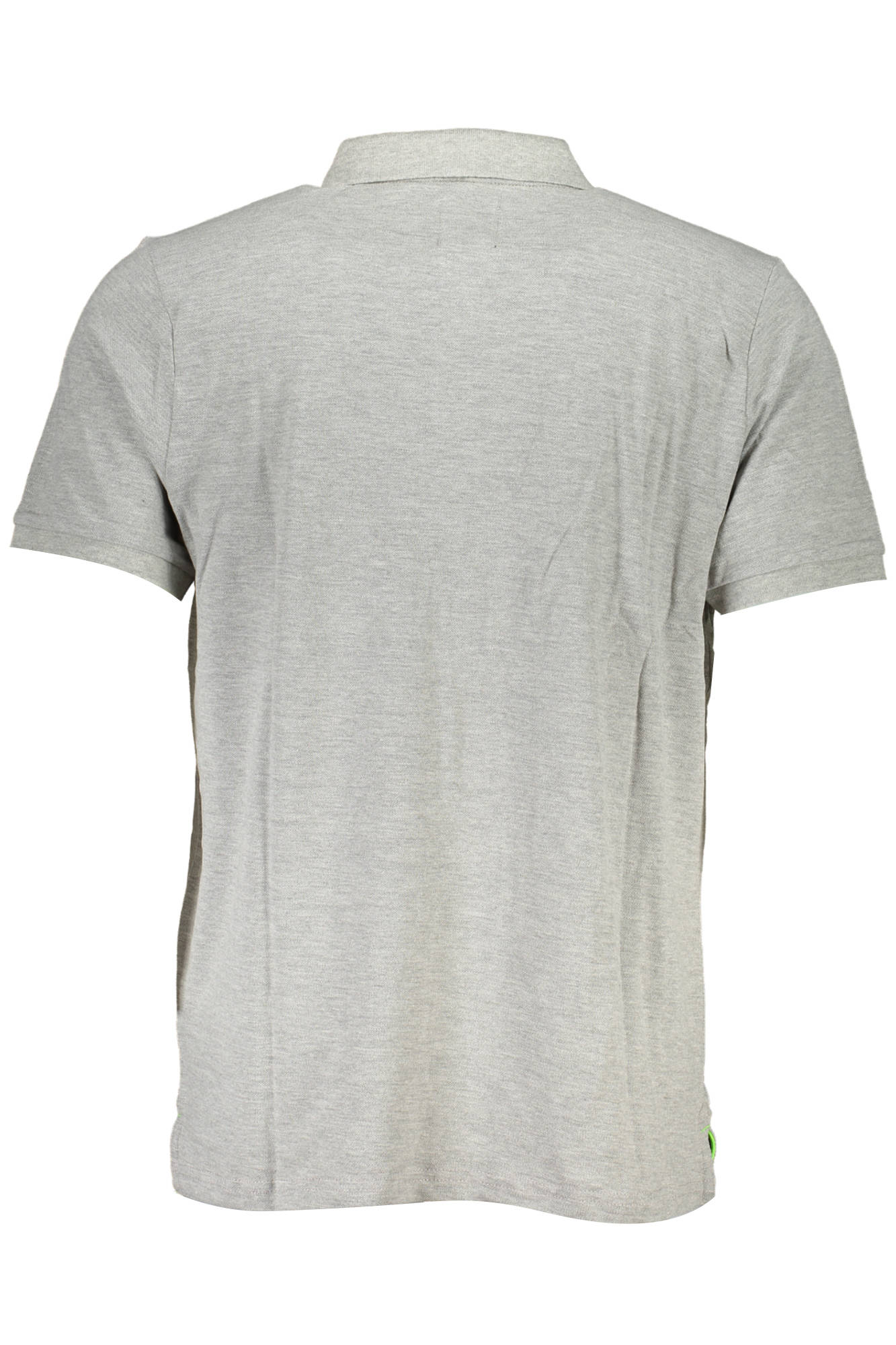 GIAN MARCO VENTURI Poloshirt Herren – Kurzarm Polo Blau mit Stickerei | soulluna.de Grau