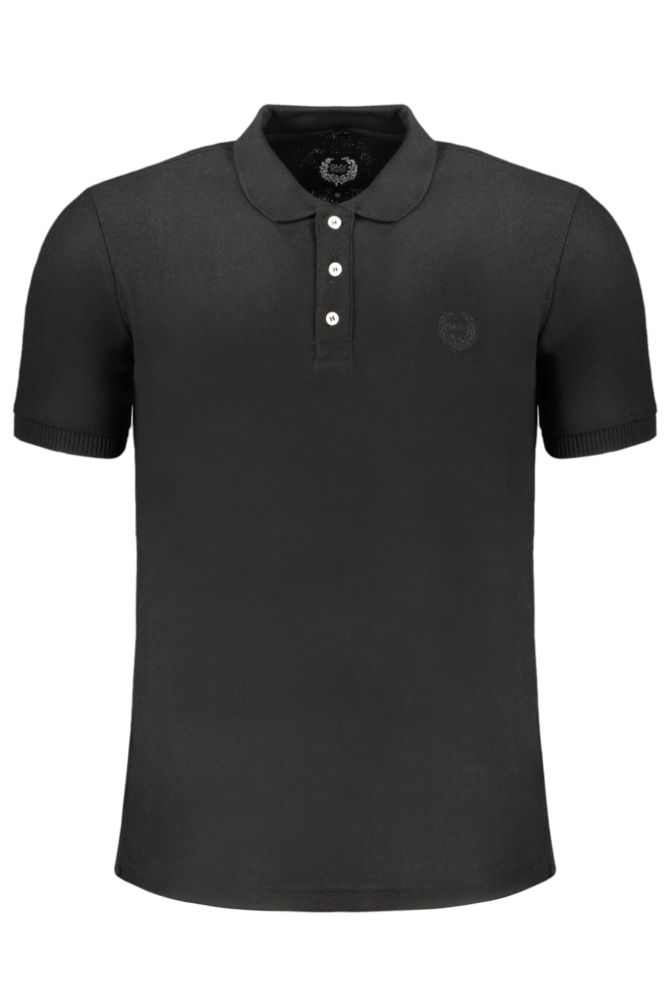 GIAN MARCO VENTURI Poloshirt Herren – Kurzärmliges Polohemd Blau für Sommer Schwarz
