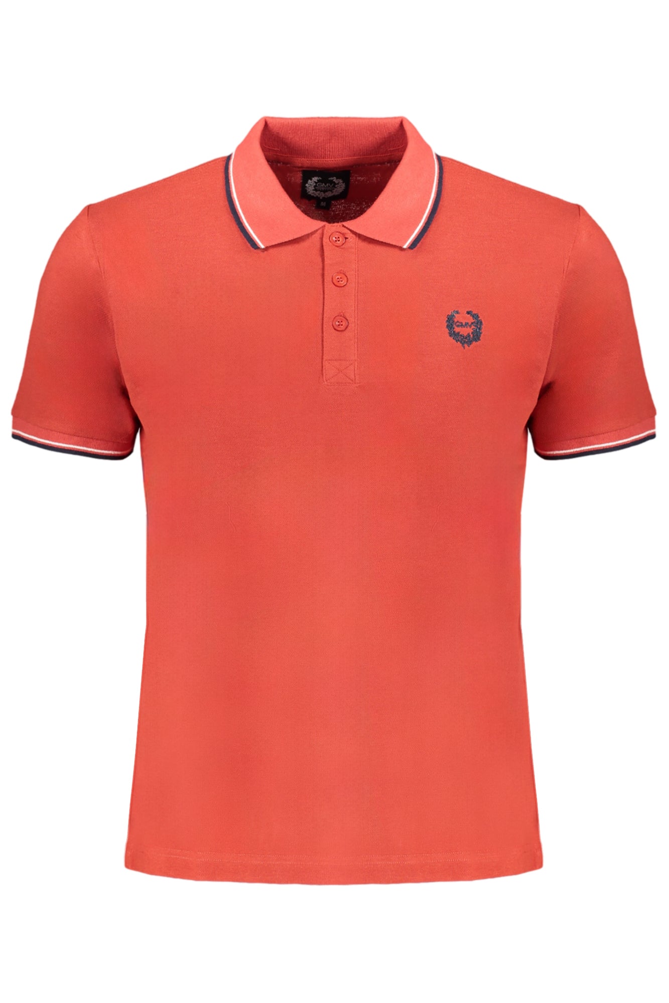 Gian Marco Venturi Poloshirt Herren – Kurzarm in Rot mit Logo-Stickerei Rot
