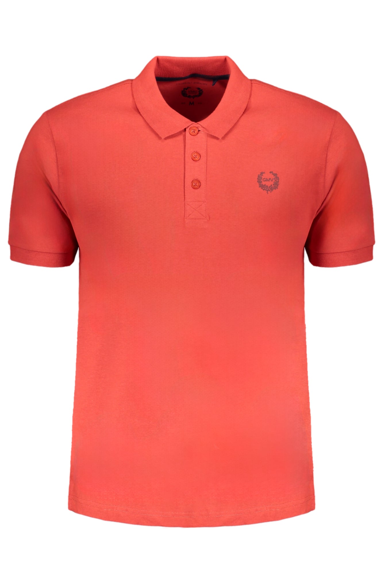 Gian Marco Venturi Poloshirt Herren – Kurzärmliges Polohemd in Rot mit Logo-Stickerei Rot Hauptbild