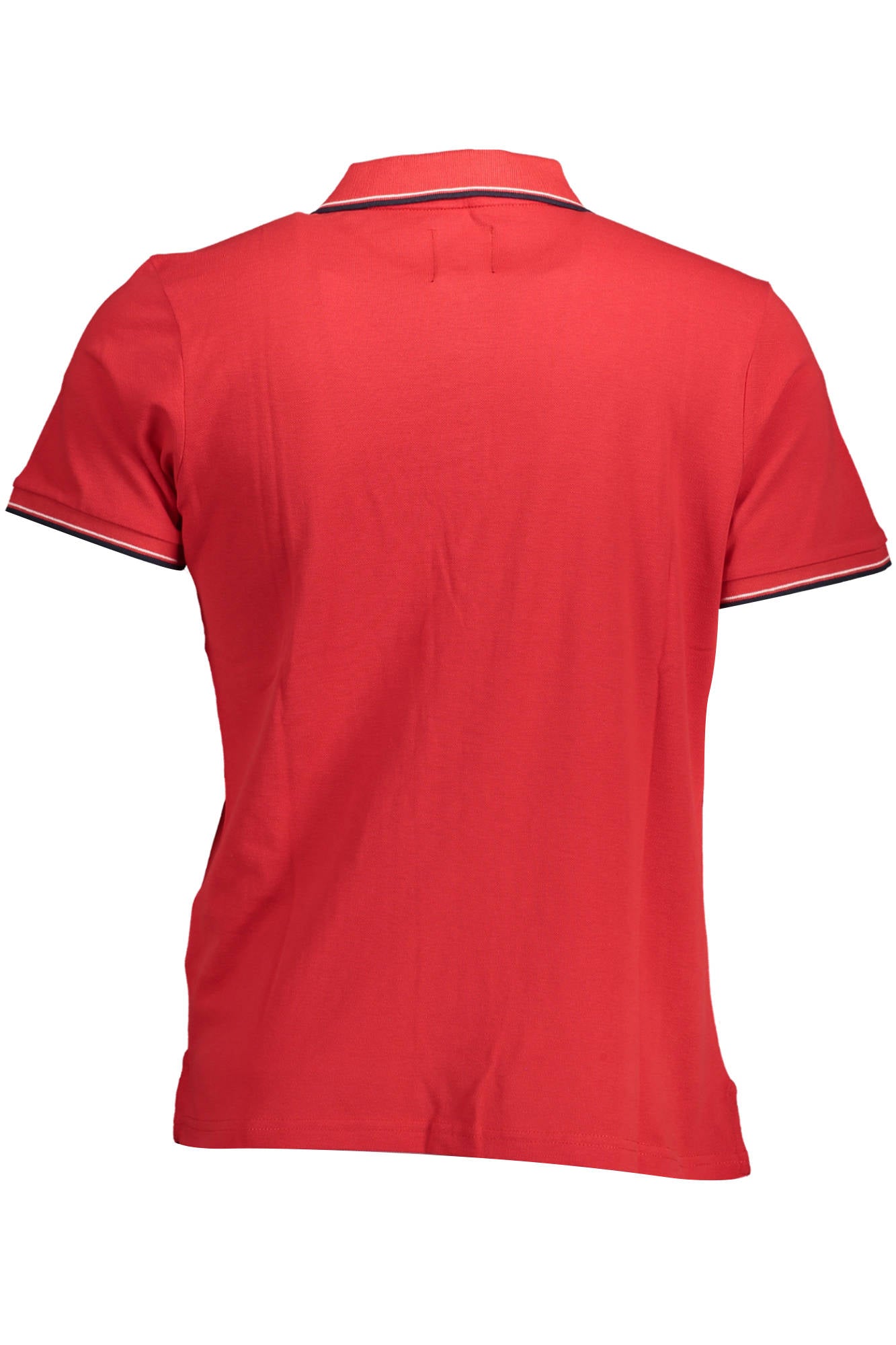 GIAN MARCO VENTURI KURZARM POLOSHIRT HERREN ROT