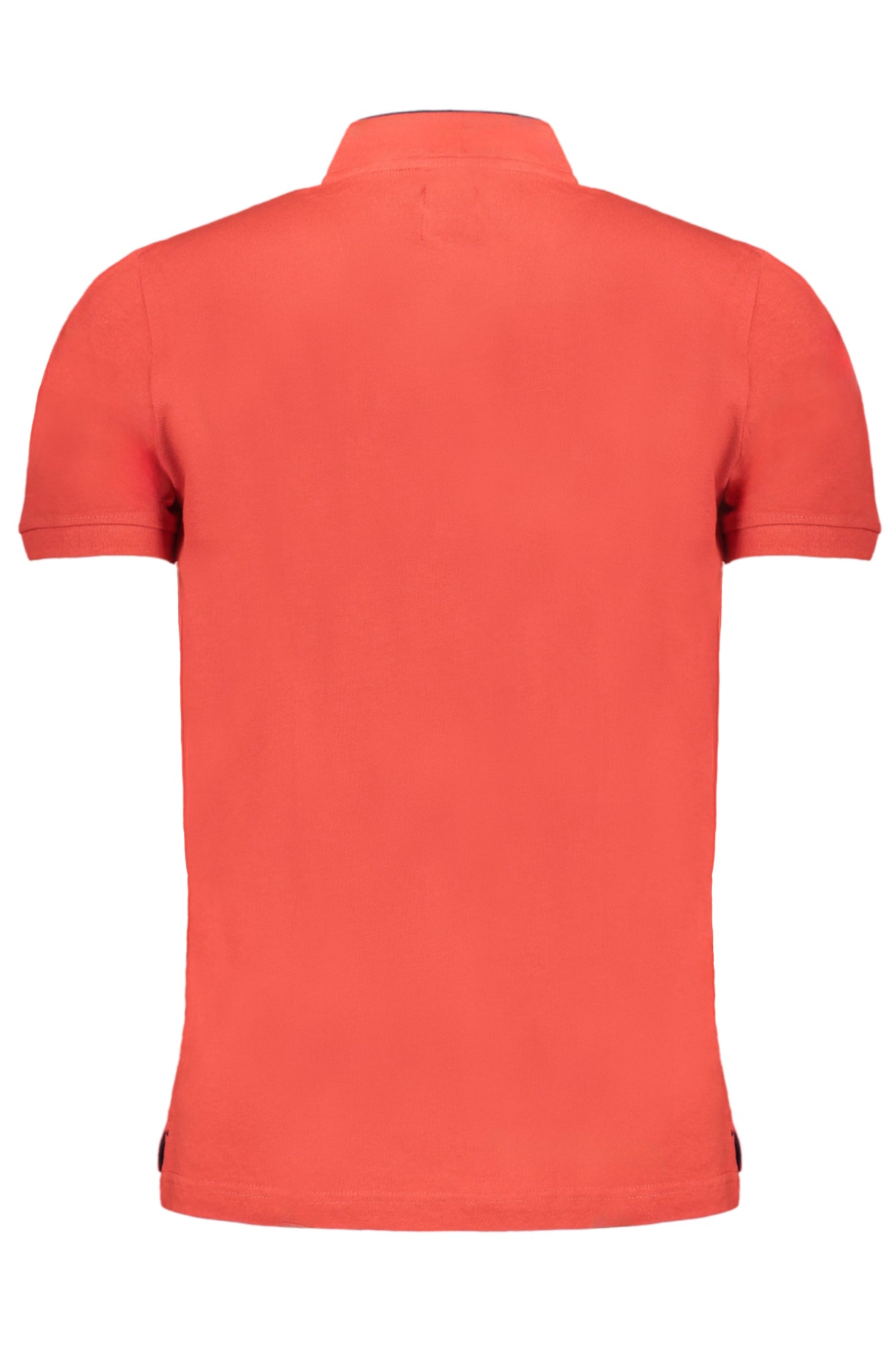 GIAN MARCO VENTURI Poloshirt Herren – Kurzarm in Rot mit Logo-Stickerei Rot