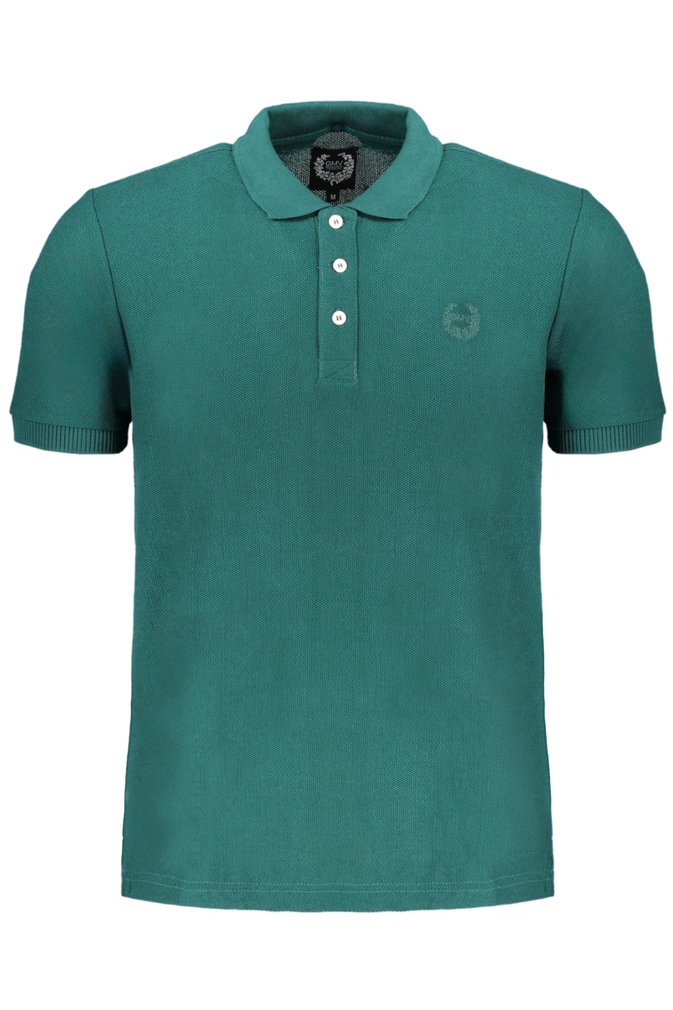 GIAN MARCO VENTURI Poloshirt Herren – Kurzärmliges Polohemd Blau für Sommer Grün