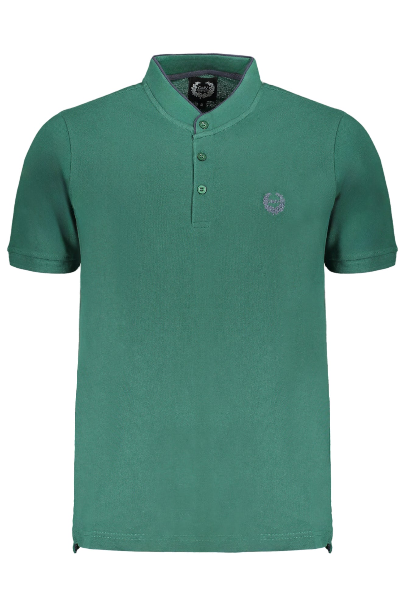 GIAN MARCO VENTURI Men's Polo Shirt – Short Sleeve in Red with Logo Embroidery Secondary image