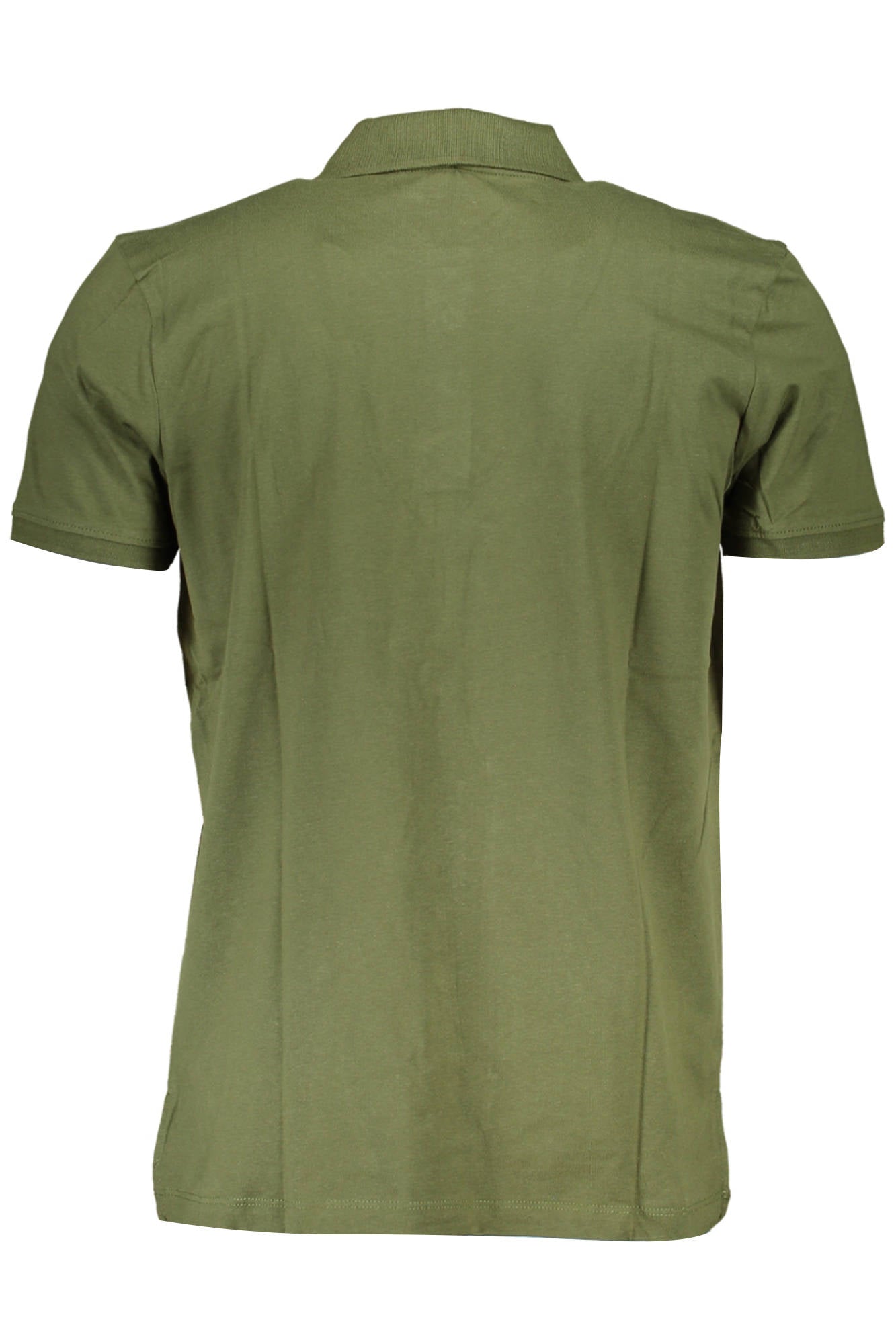 Gian Marco Venturi Poloshirt Herren – Kurzarm Polo Grün mit Stickerei | soulluna.de Grün