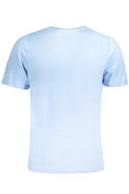 GIAN MARCO VENTURI HERREN-KURZÄRMELIGES T-SHIRT BLAU
