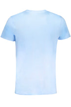 GIAN MARCO VENTURI HERREN-KURZÄRMELIGES T-SHIRT BLAU