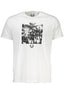 GIAN MARCO VENTURI Herren T-Shirt Weiss – Kurzarm Shirt aus 100% Baumwolle Weiß
