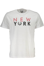 GIAN MARCO VENTURI HERREN KURZARM T-SHIRT WEISS