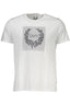GIAN MARCO VENTURI HERREN-KURZARM-T-SHIRT WEISS
