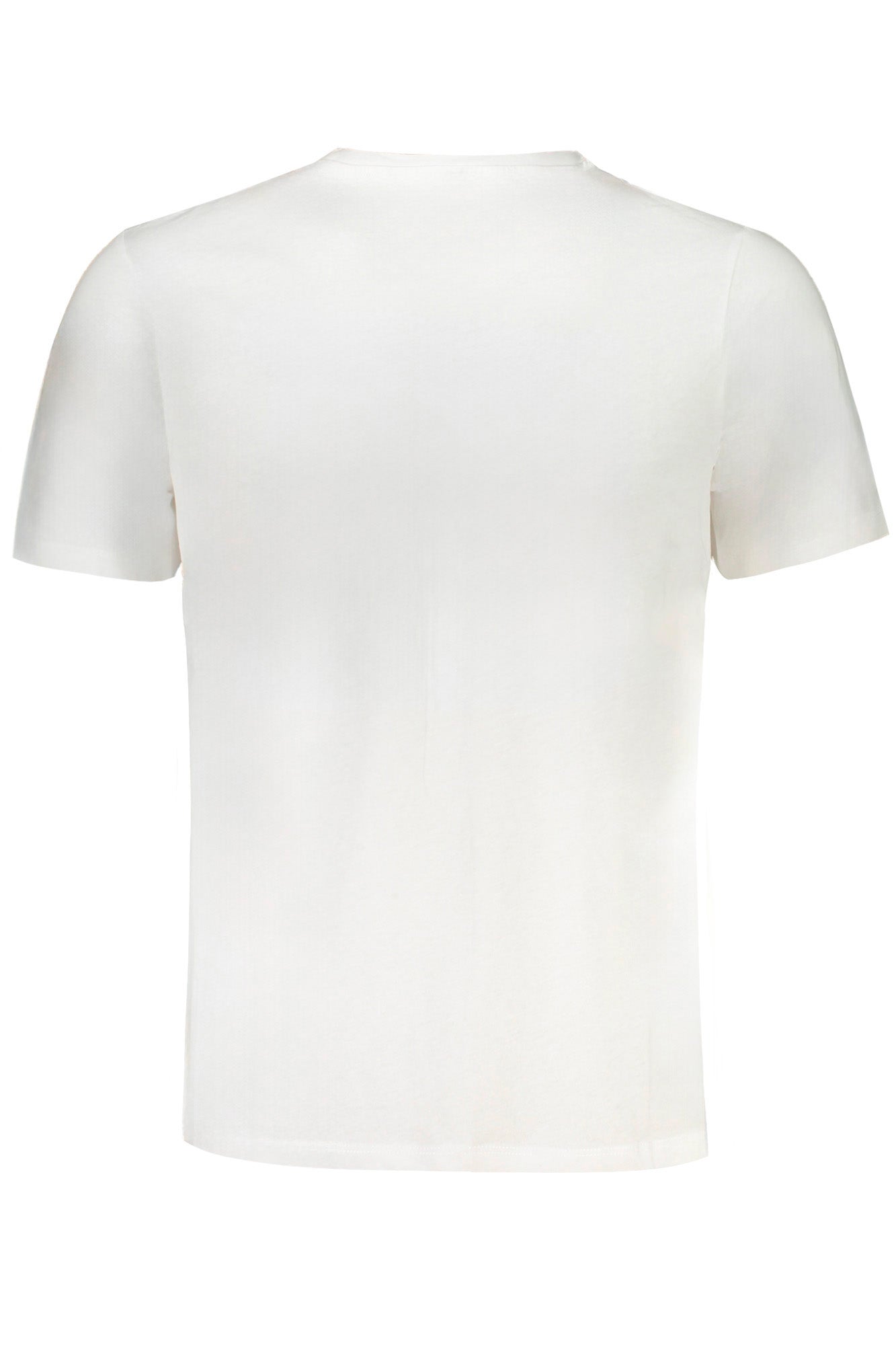 GIAN MARCO VENTURI T-Shirt Herren Kurzarm Blau – 100% Baumwolle für Sommer Weiß