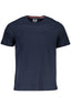 GIAN MARCO VENTURI HERREN KURZARM T-SHIRT BLAU
