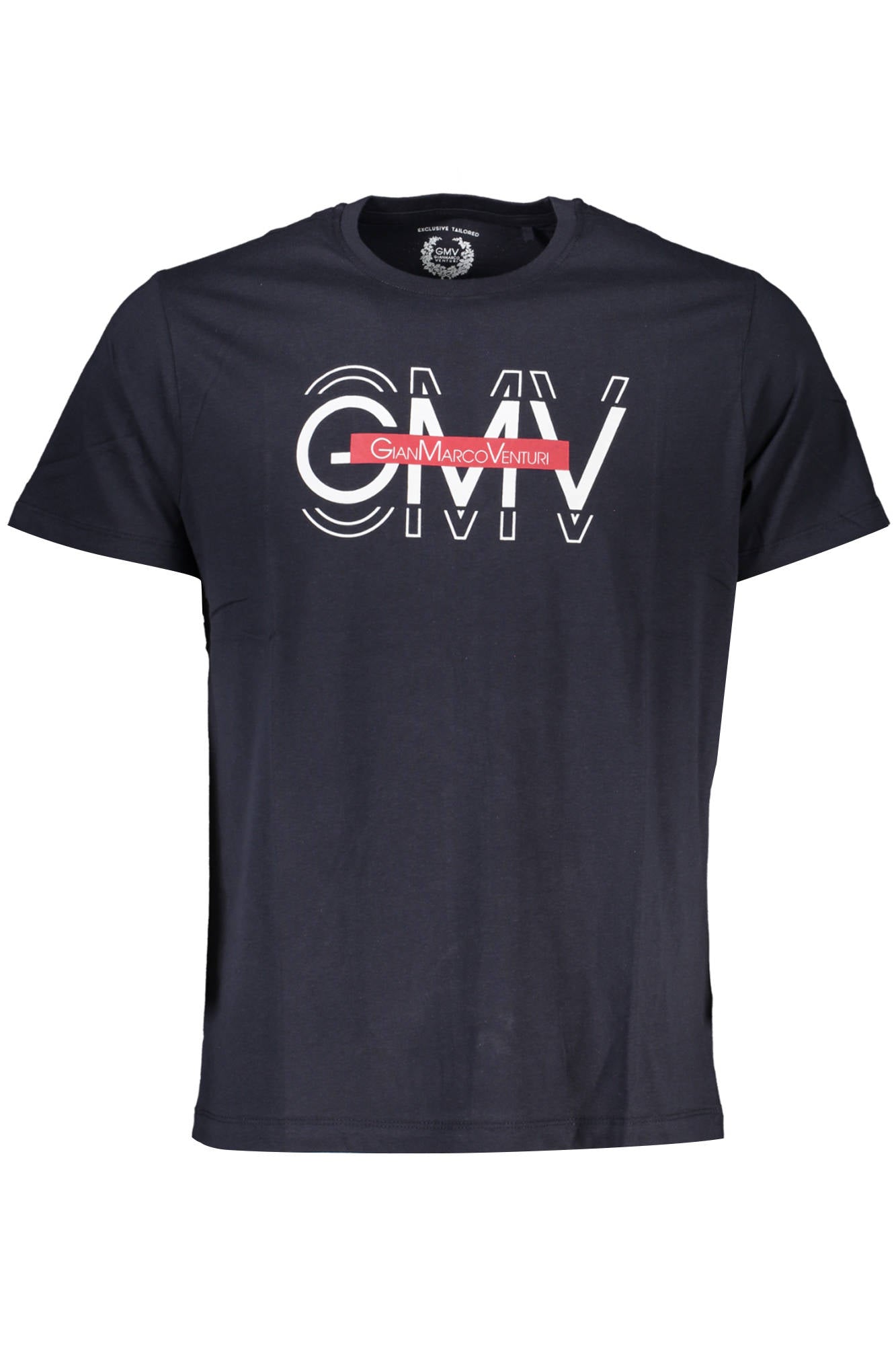GIAN MARCO VENTURI HERREN KURZARM T-SHIRT BLAU