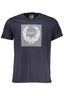 GIAN MARCO VENTURI HERREN-KURZÄRMELIGES T-SHIRT BLAU