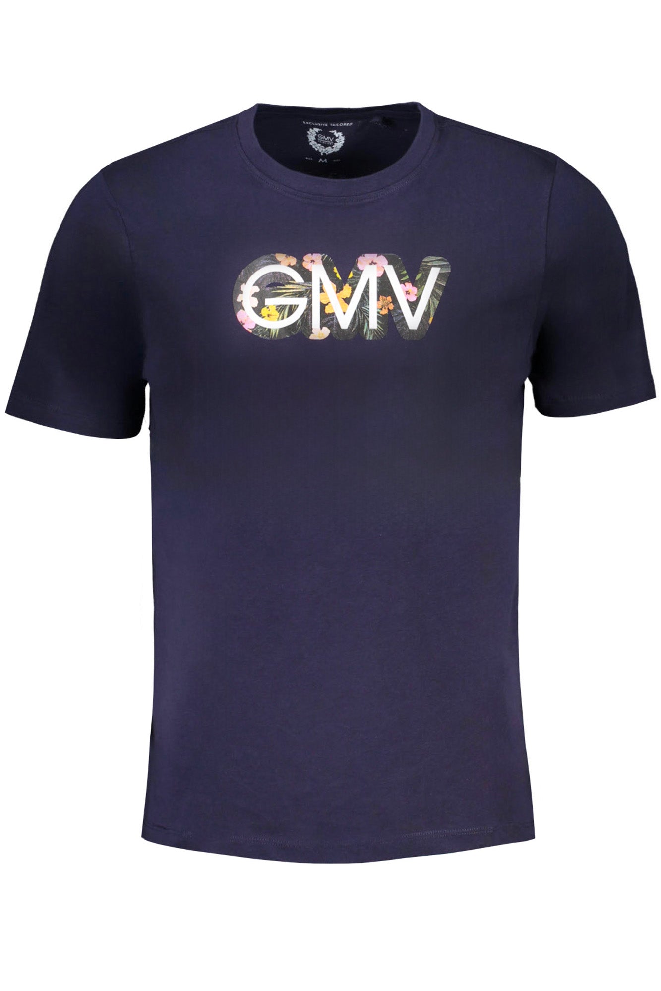 GIAN MARCO VENTURI T-Shirt Herren Kurzarm Blau – 100% Baumwolle für Sommer Blau
