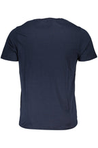 GIAN MARCO VENTURI HERREN KURZARM T-SHIRT BLAU