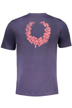 GIAN MARCO VENTURI HERREN-KURZÄRMELIGES T-SHIRT BLAU